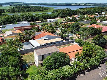 foto �rea, distancia do rio